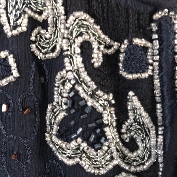 Emma Black beautiful silk blouse - Picture 5 of 10